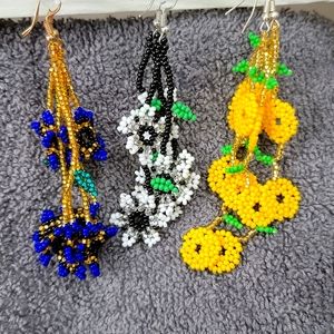 4 pair of EARRINGS